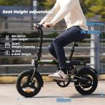 Finbike U1 Foldable Electric Bike for Teens/Adults