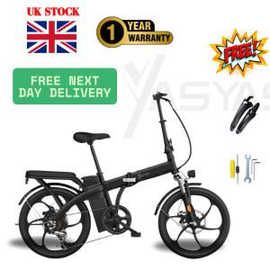 YASYAS 20" Folding Electric Bike, 250W Power