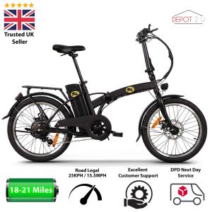 Powerhog Folding Electric Commuter Bike 15.5mph