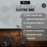 Portable 20” Folding Electric Bike, 250W Power