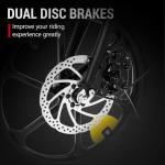 Shimano 20" Folding Electric Bike with Fat Tires