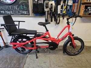 Tern Quick Haul Long Red E-Cargo Bicycle
