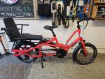 Tern Quick Haul Long Red E-Cargo Bicycle