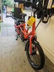 Tern Quick Haul Long Red E-Cargo Bicycle
