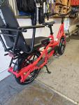 Tern Quick Haul Long Red E-Cargo Bicycle