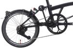 Brompton Electric P Line Folding Bike - Midnight Black