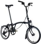 Brompton M12L C Line 12-Speed Folding Bike - Black