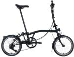 Brompton M12L C Line 12-Speed Folding Bike - Black
