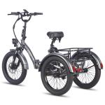 20in Folding Electric Tricycle with Basket