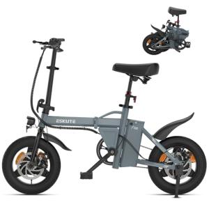 Eskute F100 Folding Electric Bike with USB Charging