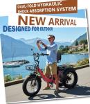 48V Electric Folding Tricycle with Fat Tires