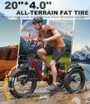 KAKIGO 48V Electric Trike for Adults