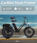 NOMIGO 2025 Electric Trike for Adults with Fat Tires