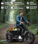 NOMIGO 2025 Electric Trike for Adults with Fat Tires