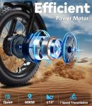 NOMIGO 2025 Electric Trike for Adults with Fat Tires