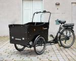 AMCargoBikes Deluxe Electric Tadpole Cargo Tricycle