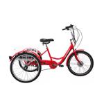 Schiano Step Through Electric Trike 24" Red