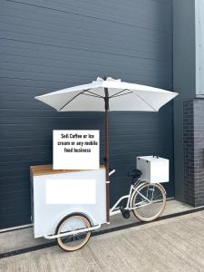 Electric Assist Food Trike for Ice Cream & Coffee
