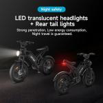 27-Inch Adult Electric Bike with Long Range