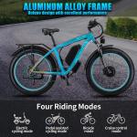 JESRIDER 250W Dual Motor Electric Mountain Bike