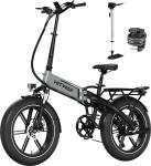 HITWAY Folding Fat Tire Electric Bike for Adults