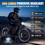 TESWAY X9 Dual Motor Full Suspension Fat Tire eBike