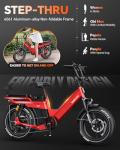 TESWAY Long Range 2-Seater Electric Bike X7PRO & X5PRO