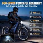 TESWAY X9 Dual Motor Full Suspension Fat Tire eBike