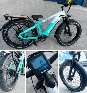 HIMIWAY D5 Zebra Fat Tire Long Range eBike