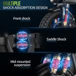 OMESER 14" Folding Electric Fat Tire Bike