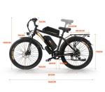 Emoko EC27 27.5'' Electric Fat Tire Mountain Bike