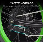 48V Electric Fat Tire Bike with Pedal Assist