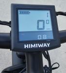 HIMIWAY D5 Zebra Fat Tire Commuter eBike Gray