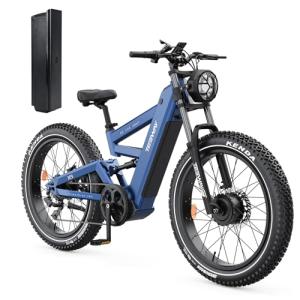 TESWAY X9 Dual Motor Full Suspension Fat Tire eBike