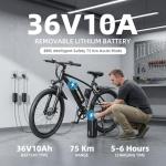 Aarisk Q7 Electric Bike for Adults 26