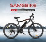 SAMEBIKE Electric Mountain Bike with 468WH Battery