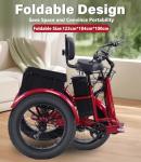 NOMIGO Folding Electric Tricycle with Powerful Motor