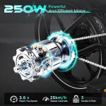 HITWAY 16-Inch Folding Electric Bike for Commuting