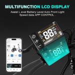 HITWAY 16-Inch Folding Electric Bike for Commuting