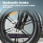 Burchda 90 N.m Electric Bike with 48V Battery