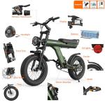 X90 Compact Electric Bike with 250W Motor