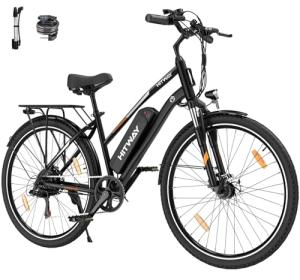 HITWAY 28" Electric Bike with Removable Battery