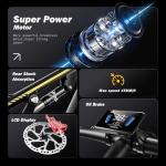 RZOGUWEX 26” Electric Off-Road Bike for Adults