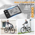 HITWAY 28" Electric Bike with Removable Battery