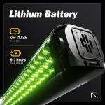 RZOGUWEX 26” Electric Off-Road Bike for Adults