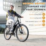 HITWAY 28" Electric Bike with Removable Battery