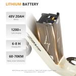 20" Fat Tire Electric Bike with Full Suspension