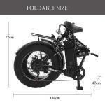 TRIOBLADE Folding Electric Bike for Adults