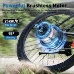 Finbike 26" Electric Mountain Bike for Adults