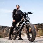 Snokco All-Terrain Electric Bike with Removable Battery